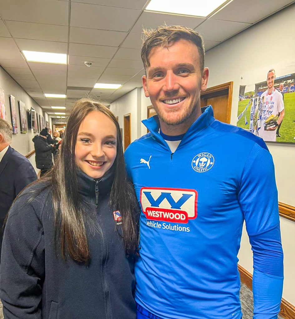 Wigan Athletic Corporate Hospitality Charlie Wyke