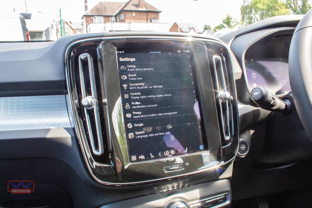 Volvo XC40 Infotainment