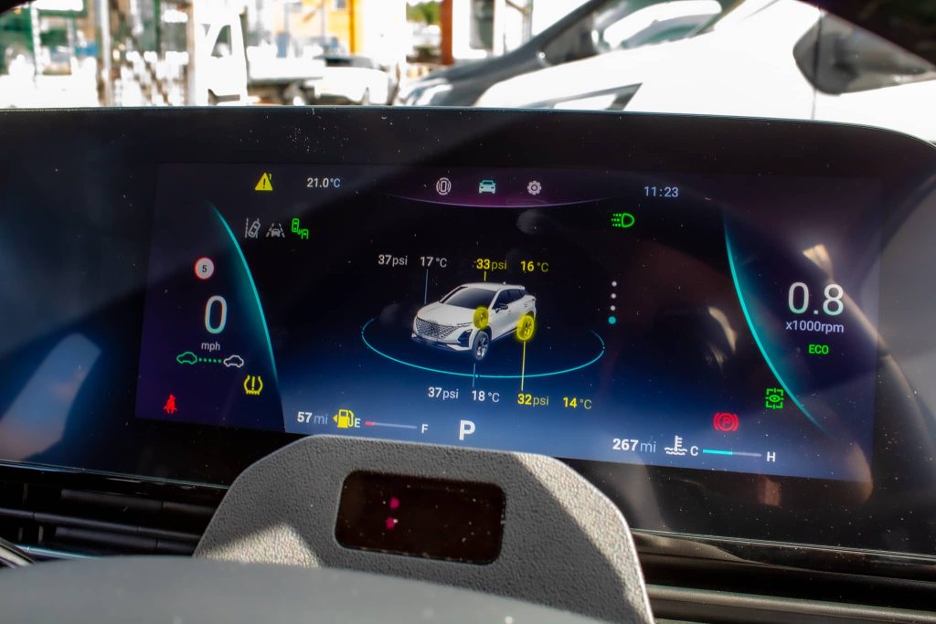 Omoda 5 Instrument Panel