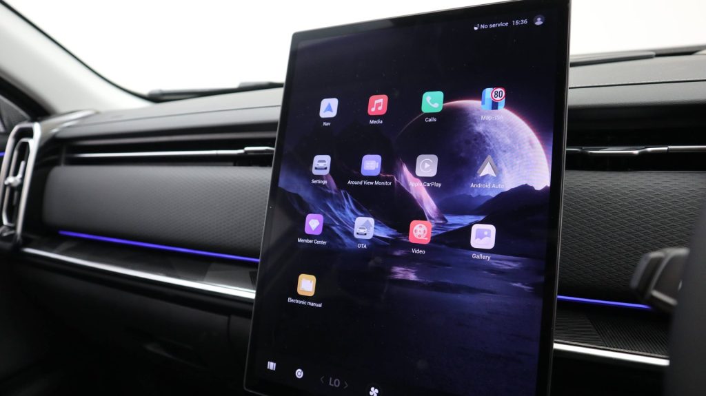 Jaecoo J7 Touchscreen Infotainment Display