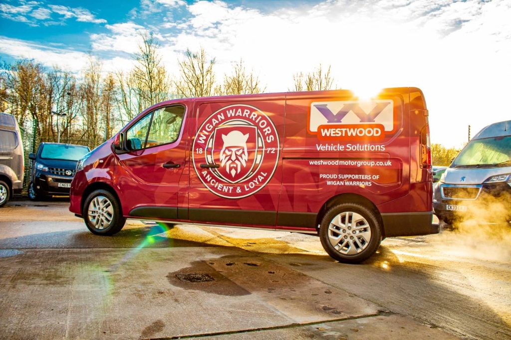 wigan warriors westwood kit van